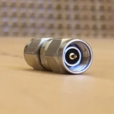 Echoic 3.5mm Male - 3.5mm Male Coaxial Adapter Connector 26.5GHz RF Microwave - Image 1 of 4