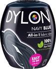 DYLON Washing Machine Fabric Dye Pod for Clothes & Soft Furnishings, 350g – Navy