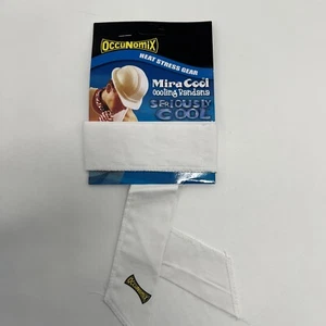 MIRACOOL COOLING BANDANA - POLYMER CRYSTAL TECH - White - Picture 1 of 7