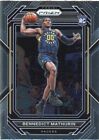 Benedict Mathurin 2022-23 Panini Prizm Rookie #254 Indiana Pacers RC