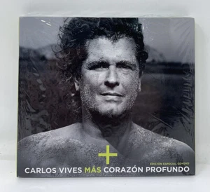 CARLOS VIVES - Carlos Vives Mas Corazon Profundo CD & DVD Set — NEW SEALED RARE - Picture 1 of 2