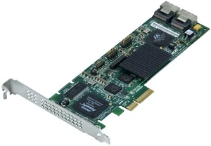 Raid Controller Card 3WARE 9650SE-8LPML SATA 3GBPS Raid Pci-E 2x SFF-8087 Mini - Picture 1 of 2