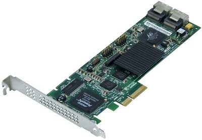 Raid Controller Card 3ware 9650SE-8LPML SATA 3Gbps Raid PCI-E 2x SFF-8087 Mini - Image 1 of 2