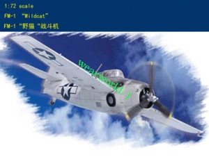 HOBBY BOSS 80221 1/72 Scale FM-1 Wildcat  Aircraft Model kit - Picture 1 of 1