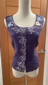 Minuet Blue Ladies TOP BNWOT - Picture 1 of 3