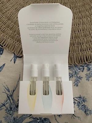 ¡NUEVO! Perfume RIEVERES de CARTIER Allegresse,Luxuriance,Insouciance Trio 1,5 ml Ea Foto 1 de 4