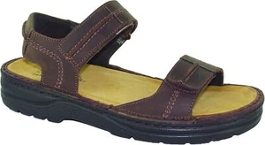 NAOT MEN'S BALKAN (Adjustable Hook&Loop Strap, Removable Footbed, Crazy Horse) - Picture 1 of 2