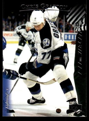 1995-96 Upper Deck #407 Chris Gratton Tampa Bay Lightning Electric Ice Card - Image 1 of 2