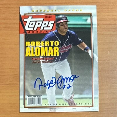 Roberto Alomar AUTO #TMA-RA /85 2019 Topps Archives - Topps Magazine Autographs  - Image 1 of 2