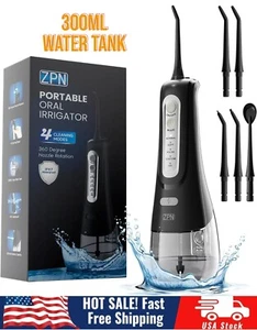 Water Flosser 300ml Cordless Oral Irrigator dental floss teeth cleaner - Picture 1 of 6