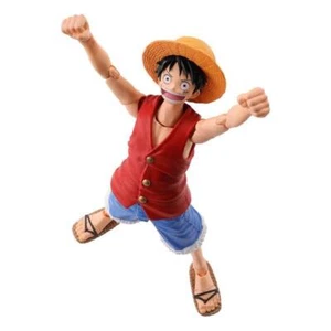 One Piece S.H. Figuarts Action Figure Monkey D. Luffy Romance Dawn 15 cm BANDAI - Foto 1 di 11