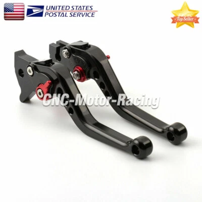 For Ducati 999/S/R 749/S/R 2003-2006 CNC Brake + Clutch Levers Short Adjustable - Image 1 of 4
