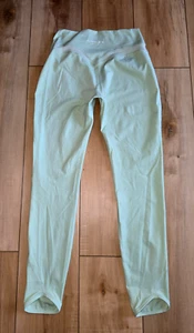 NWT Alphalete Alphalux Wonder Leggings Mint Green sz M - Picture 1 of 4