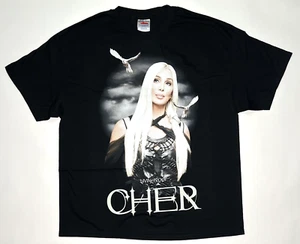 Cher Living Proof Farewell Tour Concert T Shirt Size XL Vintage New - Picture 1 of 4