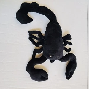 Large 14” Black Scorpion Plush Toy New E1-638-M - Picture 1 of 5