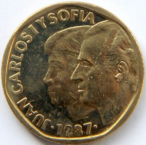 ESPAÑA JUAN CARLOS I 500 PESETAS 1987 KM-831 (ROLLO COMO NUEVO) - Imagen 1 de 2
