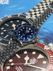 Reloj TAG Heuer 1000 azul para hombre - 980.613N “esfera mate” - Imagen 1 de 6