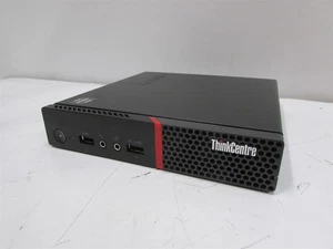 Lenovo Thinkcentre M715q Ryzen 5 PRO 2400GE 3.2GHz 8GB RAM 120GB SSD Win 10 Pro - Picture 1 of 11