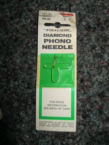 NEW Diamond Record Needle Realistic  #RS-25 - Picture 1 of 2