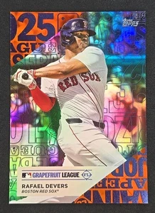 2025 Topps Series 1 Blue Training Ground Rafael Devers TG-21 #d1/25- FIRST PRINT - Picture 1 of 3