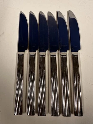 6 cuchillos de cena Crossline By Supreme Towle 18/8 Japón Foto 1 de 4