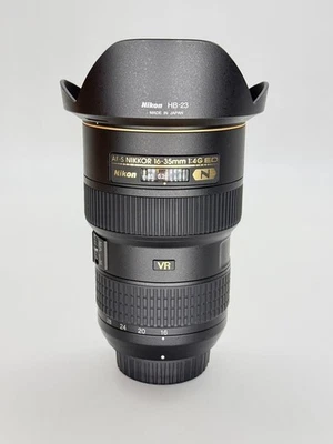 Lente gran angular Nikon Nikkor AF-S 16-35mm f/4 G VR ED SWM [casi nueva]... - Imagen 1 de 4