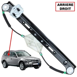 Lève Vitre Arrière Droit pour BMW X3 E83 2004-2010 = 51353448252 - Imagen 1 de 5