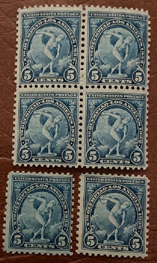 United States Stamps Scott Catalogue #719 Block of Four!  Low Shipping! - Image 1 of 1