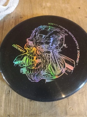 Discraft 10 Year Zone Midnight Black 173-174g Brian Allen Rare - Image 1 of 4