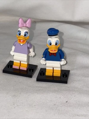 Lego Minifigures Donald & Daisy Duck Disney Series Set Lot Of 2 - Image 1 of 4