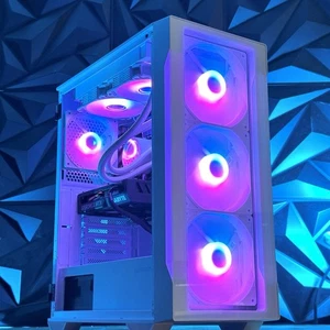 Custom Gaming PC Desktop Intel i7 liquid cooled 32GB SSD+1TB Nvidia RTX 4060 - Picture 1 of 10