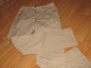 J. CREW Thompson Pants Boy's Size 14 Tan Adjustable Waist 28" Inseam Excellent - Picture 1 of 5
