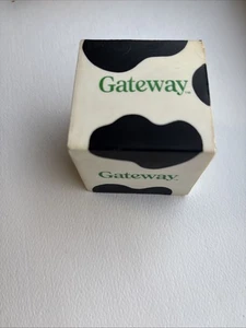 Gateway Country Stress Squishy Computer Swag Cube Cow Print - Picture 1 of 5