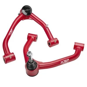 KSP Front Upper Control Arm wih Ball 2007-2018 Silverado Sierra 1500 Red-OE - Picture 1 of 8
