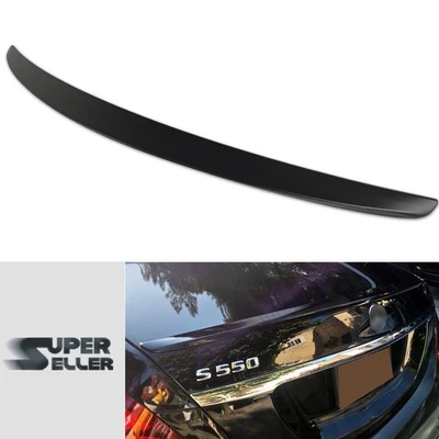 US Fits Mercedes Benz S-Class W222 Sedan OE Type Trunk Spoiler S600 Painted #998 - Imagem 1 de 4