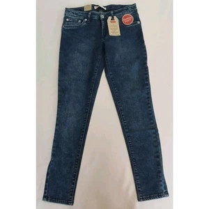 Levi's 710 Super Skinny Jeans Girls Size 12 regular Dark Wash Stretch - Picture 1 of 5