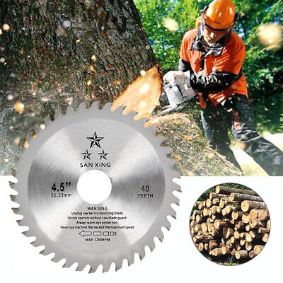 115mm 40T Circular Saw Blades For Angel Grinder Blade Disc Wood Cutting Tools • 4.99£