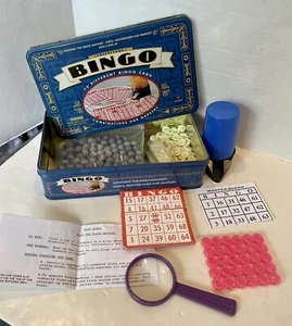 Vintage Collectors Bingo Cardinal Bingo Cards Markers - Picture 1 of 11