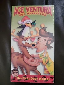 NEW Ace Ventura Pet Detective (VHS, 1997) The Rein-Deer Hunter Cartoon Series - Foto 1 di 4