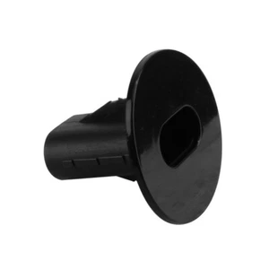 ASKA® FTBD-56B Dual Feed-Through Kabelbuchsen, schwarz, Beutel mit 100 - Bild 1 von 3