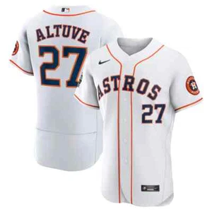 Jose Altuve Houston Astros Nike 2022 World Series Home Authentic Player Jersey - Picture 1 of 4