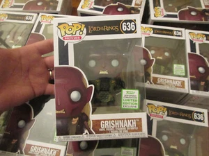 FUNKO POP THE LORD OF RING GRISHNAKH # 636 SPRING CONVENTION ECCC 2019 EMERALD - Picture 1 of 6