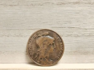 Moneda de bronce de Francia 1900 de 10 céntimos - Imagen 1 de 8