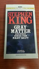 Gray Matter & Other Stories From Night Shift, Stephen King  Audiobook Cassette 