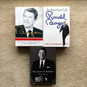 Ronald Reagan Book Lot (President, Letters, Autobiography, Diaries, hardcover) - Bild 1 von 2
