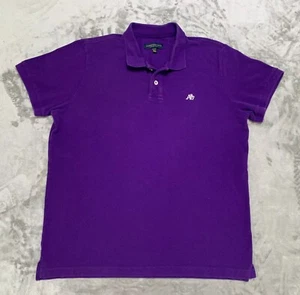 Aeropostale Polo Shirt Men X-Large Purple Logo Embroidered Preppy - Picture 1 of 11