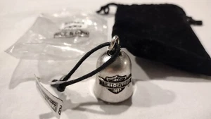 Ride Bell Harley Davidson ® Mod Jewelry® Silver Tone Classic Logo 168 / HRB050 - Picture 1 of 5
