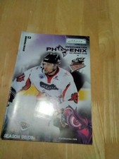 2008/9 MANCHESTER PHOENIX V SHEFFIELD STEELERS ICE HOCKEY STORM