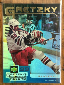1999-00 Upper Deck McDonald's Performance For The Record 1 Wayne Gretzky #1
