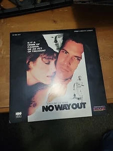 "No Way Out" HBO Video Laserdisc LD - Kevin Costner & Gene Hackman - Picture 1 of 1